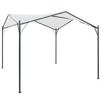 Gazebo da Giardino 3x3x2,6 m Bianco 180 g/mÂ²