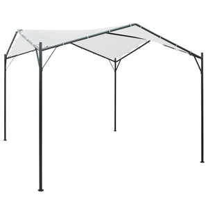 Gazebo da Giardino 3x3x2,6 m Bianco 180 g/mÂ²