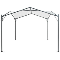 Gazebo da Giardino 3x3x2,6 m Bianco 180 g/mÂ²