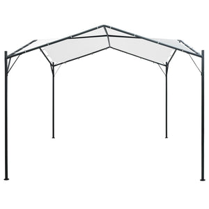 Gazebo da Giardino 3x3x2,6 m Bianco 180 g/mÂ²