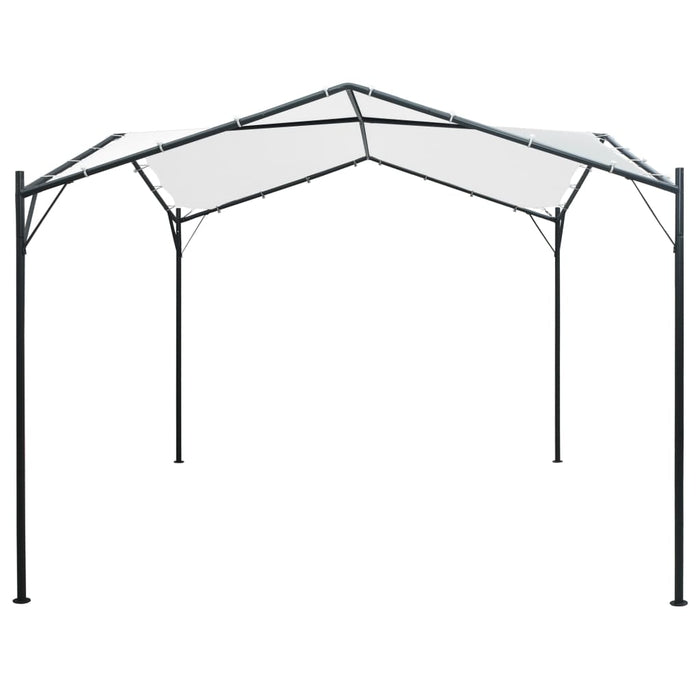 Gazebo da Giardino 3x3x2,6 m Bianco 180 g/mÂ²