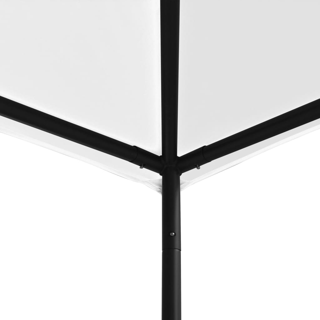 Gazebo da Giardino 4x4x3 m Bianco 180 g/mÂ²