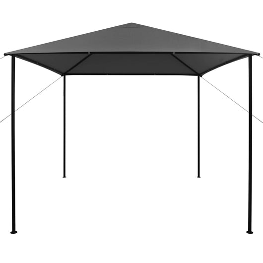 Gazebo 3x3 m Antracite in Tessuto e Acciaio 180 g/m² 312240