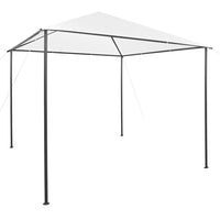 Gazebo da Giardino 3x3x2,9 m Bianco 180 g/mÂ²