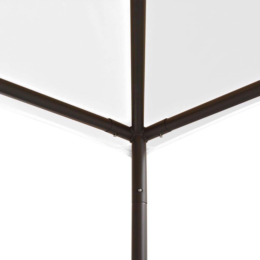 Gazebo da Giardino 3x3x2,9 m Bianco 180 g/m² 312241