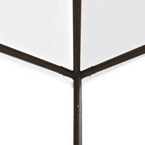 Gazebo da Giardino 3x3x2,9 m Bianco 180 g/m² 312241