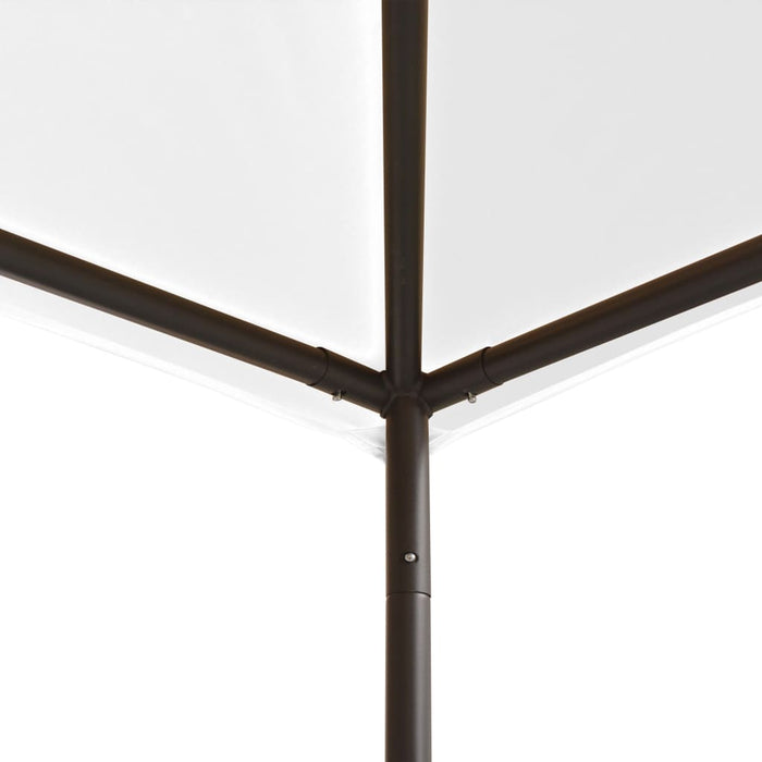 Gazebo da Giardino 3x3x2,9 m Bianco 180 g/m² 312241