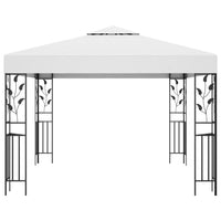 Gazebo 3x3 m Bianco 180 g/mÂ²