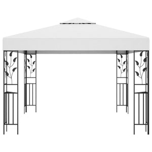 Gazebo 3x3 m Bianco 180 g/mÂ²
