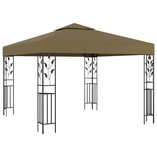 Gazebo 3x3 m Grigio Talpa 180 g/mÂ²