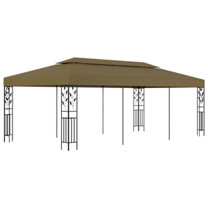 Gazebo 6x3 m Grigio Talpa 180 g/mÂ²