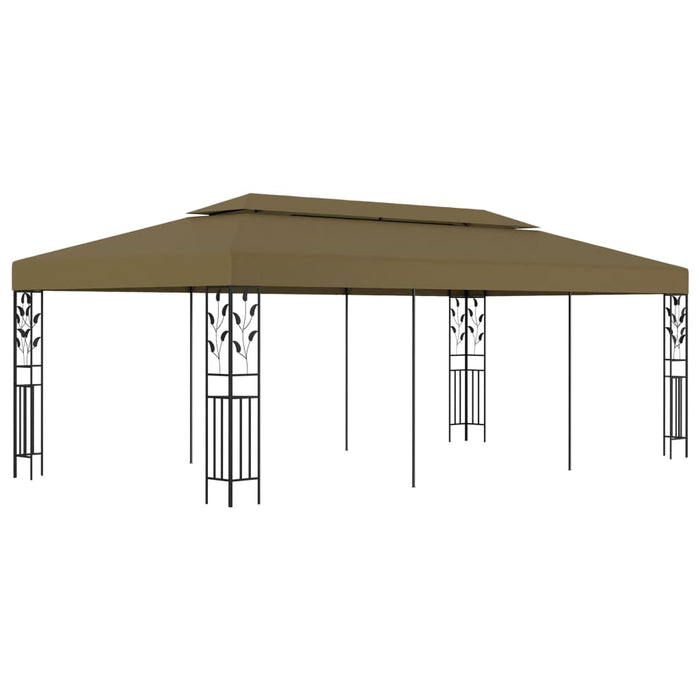 Gazebo 6x3 m Grigio Talpa 180 g/mÂ²
