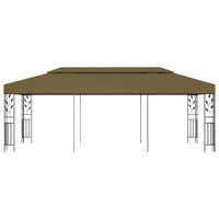 Gazebo 6x3 m Grigio Talpa 180 g/mÂ²