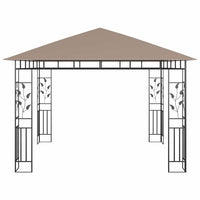 Gazebo con Zanzariera 3x3x2,73 m Talpa 180 g/mÂ² cod mxl 60222