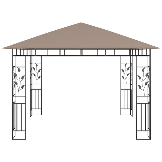 Gazebo con Zanzariera 3x3x2,73 m Talpa 180 g/m² 312251