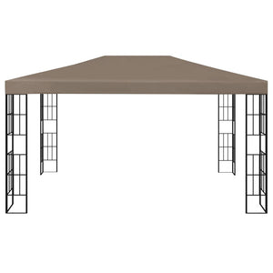 Gazebo 4x3 m Grigio Talpa