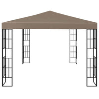 Gazebo 4x3 m Grigio Talpa