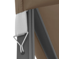 Gazebo 6x3 m Grigio Talpa