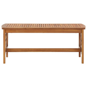 Tavolino da CaffÃ¨ 102x50x43 cm in Legno Massello di Acacia cod mxl 54327
