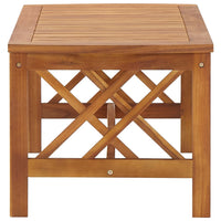 Tavolino da CaffÃ¨ 102x50x43 cm in Legno Massello di Acacia cod mxl 54327