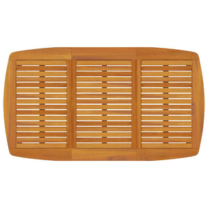 Tavolo da Giardino 160x90x75 cm Legno Massello Di Acacia 310303