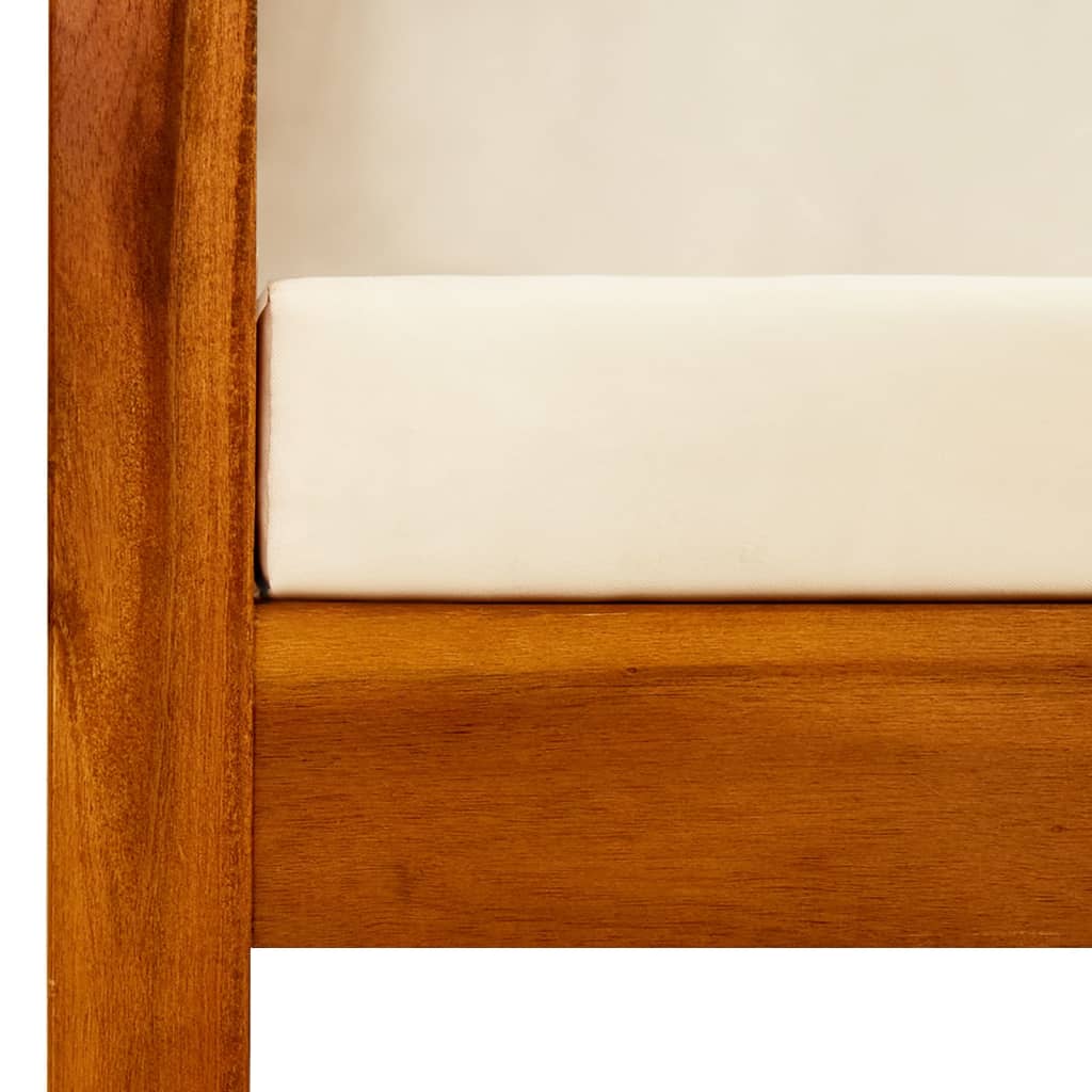 Panchina da Giardino con Baldacchino Legno Massello di Acacia 310320