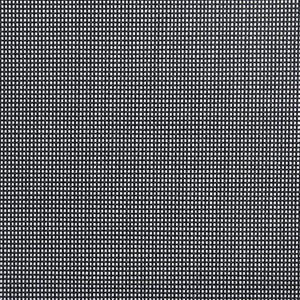 Sedie da Giardino Pieghevoli 6 pz in Textilene Nere 312179