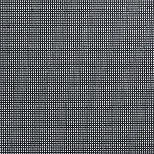 Sedie da Giardino Pieghevoli 6 pz in Textilene Nere cod mxl 43301