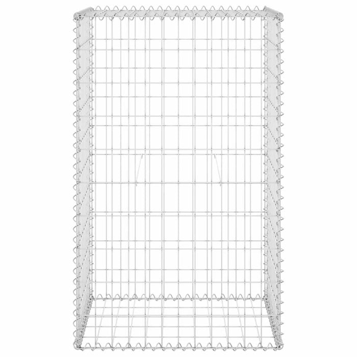 Gabbione con Copertura in Acciaio Zincato 60x50x100 cm cod mxl 19411