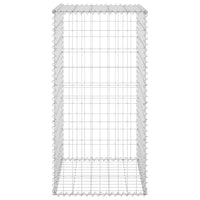 Gabbione con Copertura in Acciaio Zincato 60x50x100 cm cod mxl 19411