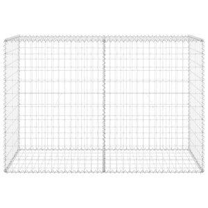 Gabbione con Copertura in Acciaio Zincato 150x60x100 cm cod mxl 11791