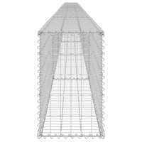 Gabbione con Copertura in Acciaio Zincato 900x30x50 cm 147816