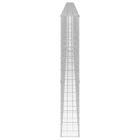 Gabbione in Acciaio Zincato Coperto 900x30x200 cm 147819