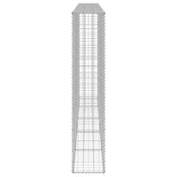 Gabbione con Copertura in Acciaio Zincato 300x30x150 cm cod mxl 6592