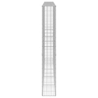 Gabbione in Acciaio Zincato Coperto 300x30x200 cm 147823