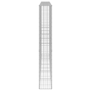 Gabbione in Acciaio Zincato Coperto 300x30x200 cm 147823