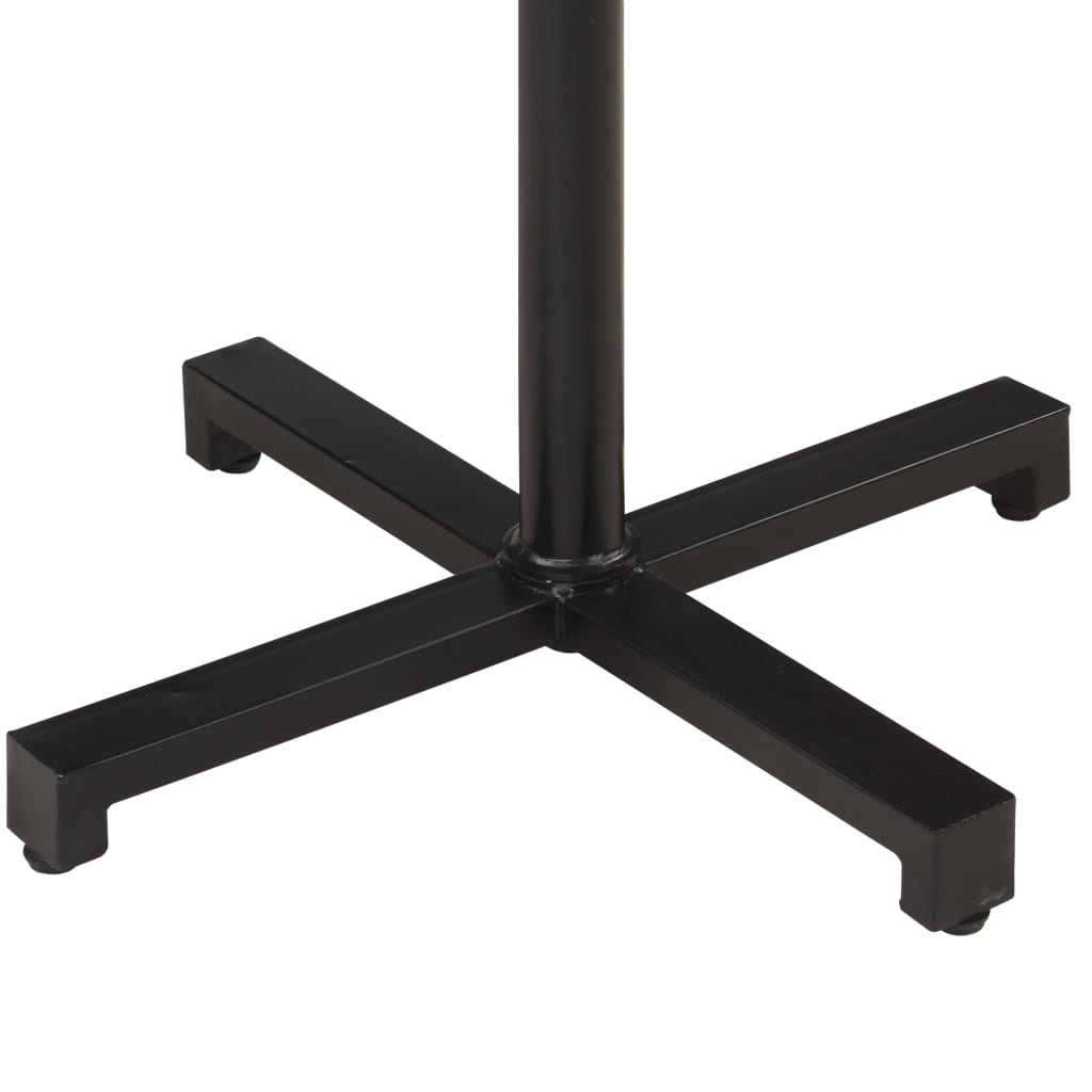 Tavolo da Bistrot Rotondo Ã˜80x75 cm in Massello di Recupero