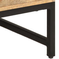 Tavolino da CaffÃ¨ 67x67x45 cm in Legno Massello di Mango cod mxl 17682