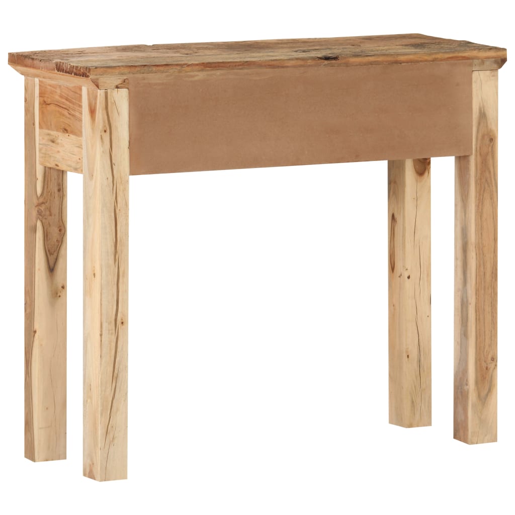 Tavolo Consolle 90,5x30x75cm in Legno di Acacia e di Recupero cod mxl 15401