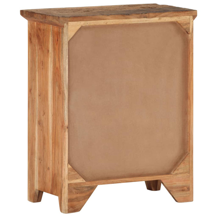 Credenza 60x33x75 cm in Legno Massello di Acacia e di Recupero 320382