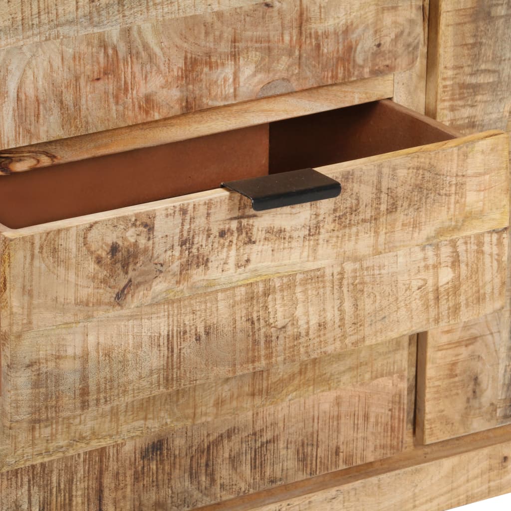 Credenza 175x40x75 cm in Legno di Mango Grezzo 320395