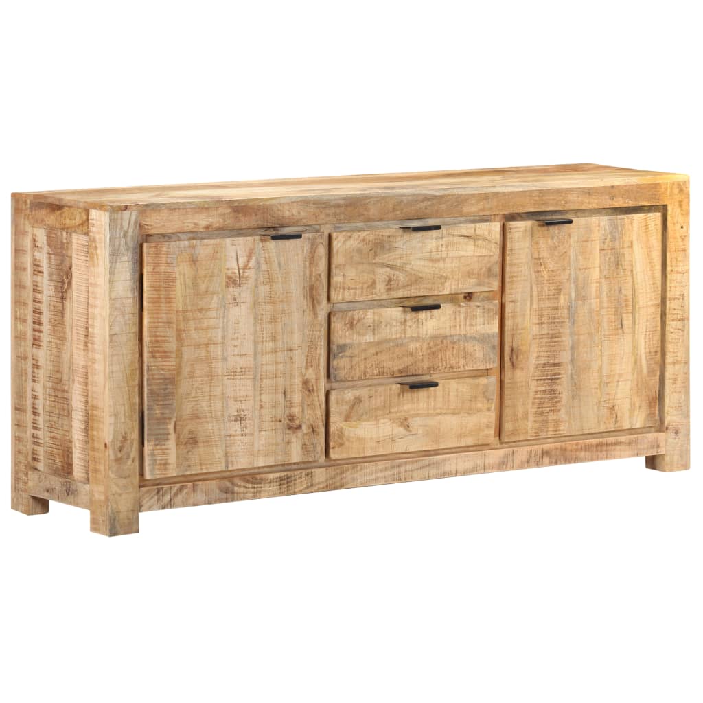 Credenza 175x40x75 cm in Legno di Mango Grezzo 320395