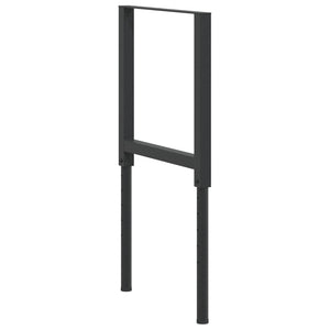 Telai per Banco da Lavoro 2 pz in Metallo 55x(69-95,5) cm Nericod mxl 73039