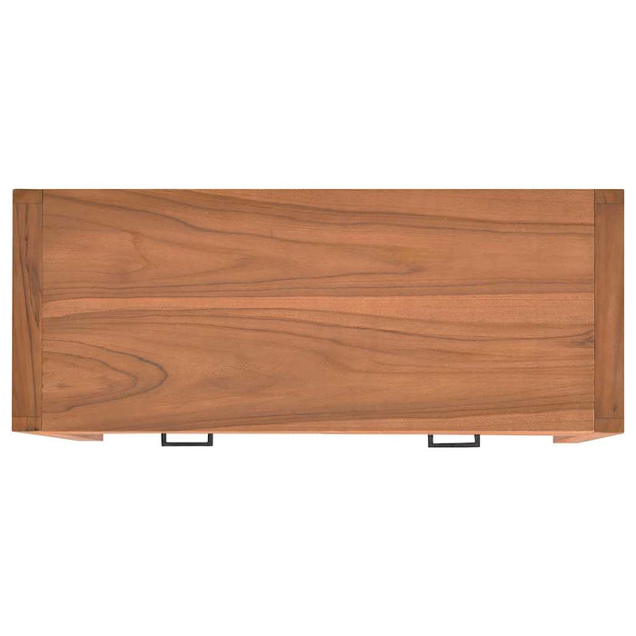 Mobile Porta TV 100x40x45 cm in Teak Riciclato cod mxl 24833