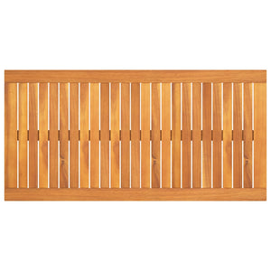 Tavolino da Salotto-Tavolino da soggiorno-Tavolo 100x50x33 cm in Legno Massello di Acacia