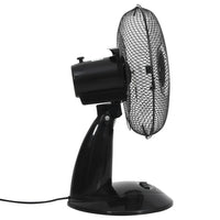 Ventilatore da Tavolo a 3 VelocitÃ  30 cm 40 W Nero