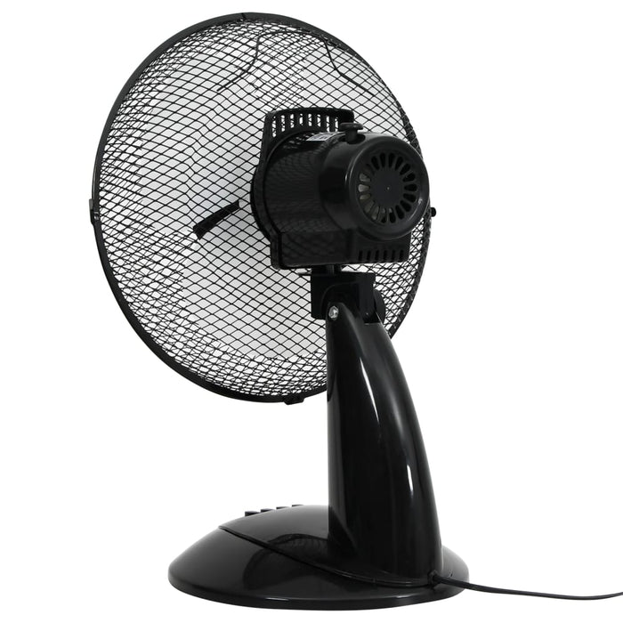 Ventilatore da Tavolo a 3 VelocitÃ  30 cm 40 W Nero