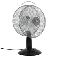 Ventilatore da Tavolo a 3 VelocitÃ  30 cm 40 W Nero