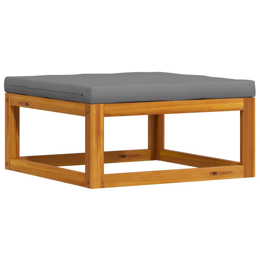 Set Divani da Giardino 3 pz con Cuscini in Massello di Acacia 311854