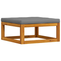 Set Divani da Giardino 3 pz con Cuscini in Massello di Acacia 311854